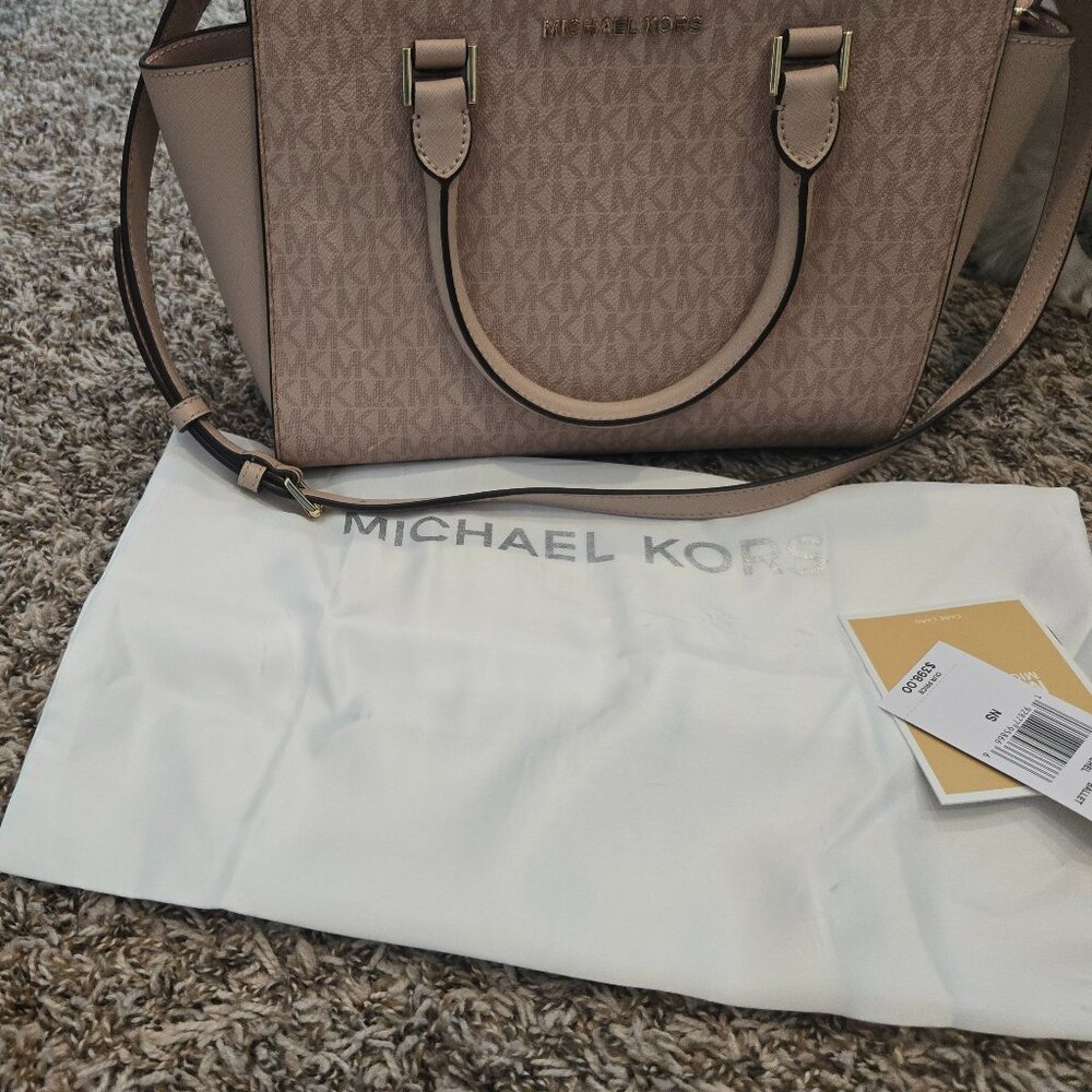 Pink MK Logo Michael Kors Purse - Picture 2 of 4